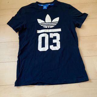 アディダス(adidas)のアディダス☆ネイビー☆M(Tシャツ(半袖/袖なし))