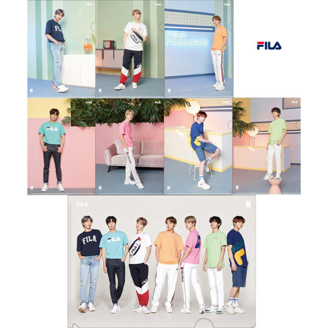 FILA(フィラ)のFILA×BTSジン着用 Tシャツ 新品 レディースのトップス(Tシャツ(半袖/袖なし))の商品写真