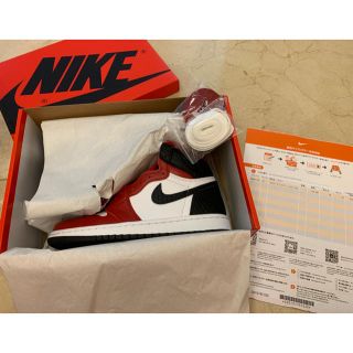 ナイキ(NIKE)のNike Air jordan 1 satin red 23.0cm us6(スニーカー)