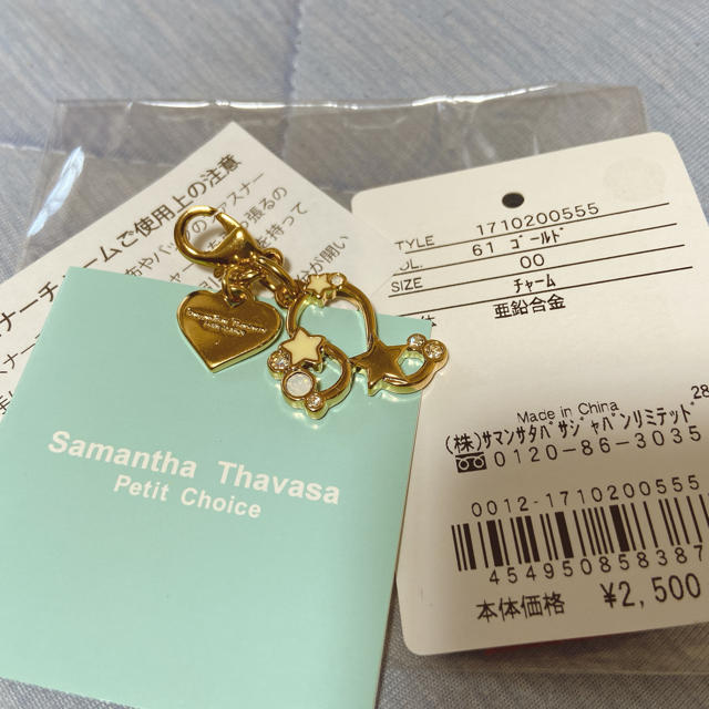 Samantha Thavasa(サマンサタバサ)のチャーム レディースのアクセサリー(チャーム)の商品写真