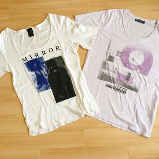タケオキクチ(TAKEO KIKUCHI)の薄手Tシャツ2枚セット(Tシャツ/カットソー(半袖/袖なし))
