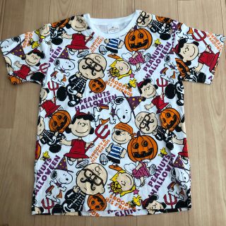 スヌーピー(SNOOPY)のスヌーピー　ハロウィン総柄 Tシャツ(Tシャツ(半袖/袖なし))