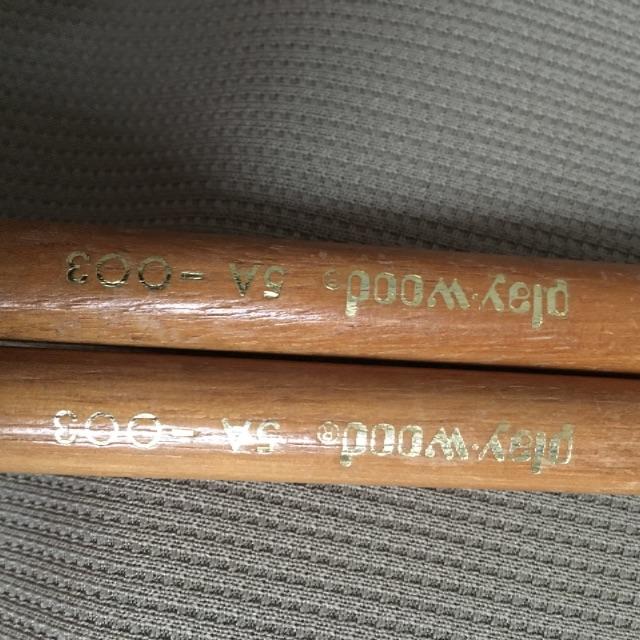 play wood ®︎スティック 5A-◯◯3 楽器のドラム(スティック)の商品写真