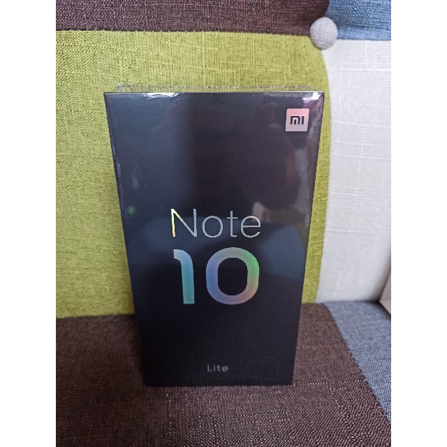 3％　新品未開封　xiaomi mi note 10 lite 6GB/64GB