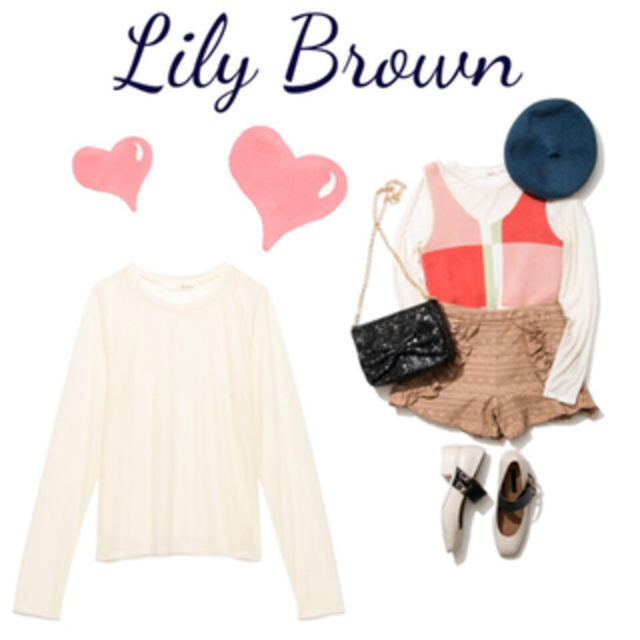 Lily Brown(リリーブラウン)のリリーブラウン♡今季インナートップス レディースのトップス(カットソー(長袖/七分))の商品写真