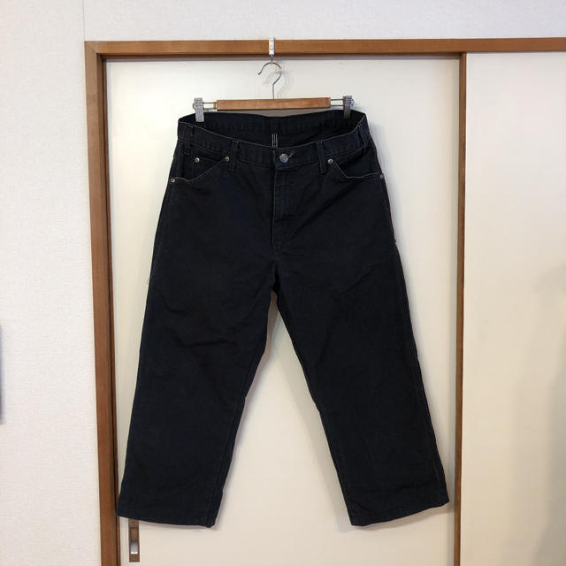 Dickies(ディッキーズ)の希少 ビンテージ ディッキーズ 九分丈 ルーズ ワイド ペインター パンツ メンズのパンツ(ペインターパンツ)の商品写真