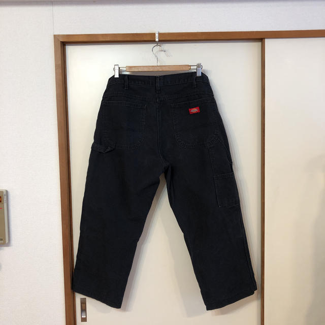 Dickies(ディッキーズ)の希少 ビンテージ ディッキーズ 九分丈 ルーズ ワイド ペインター パンツ メンズのパンツ(ペインターパンツ)の商品写真