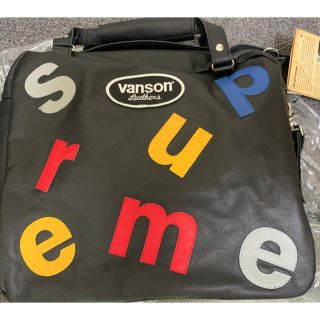 シュプリーム(Supreme)のシュプリーム×VANSONバンソンレザーショルダーバッグ(ショルダーバッグ)