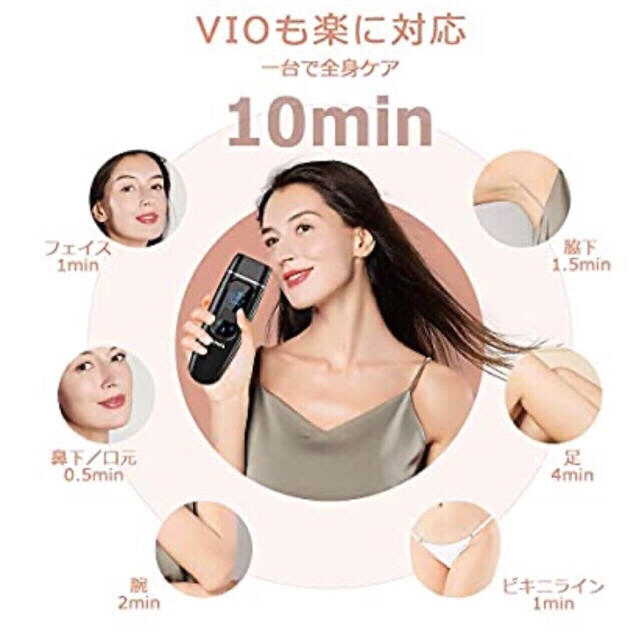 脱毛器　無痛　全身　VIO  美肌　永久脱毛