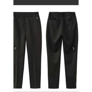 エックスガール(X-girl)のx-girl JERSEY TROUSER パンツ　ブラック(カジュアルパンツ)