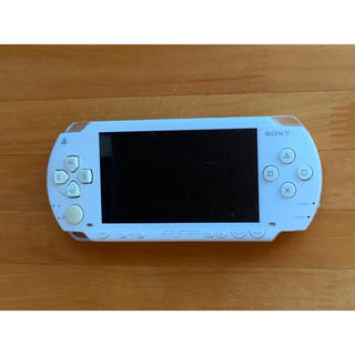 プレイステーションポータブル(PlayStation Portable)のPSP 1000 本体のみ (WHITE)(携帯用ゲーム機本体)