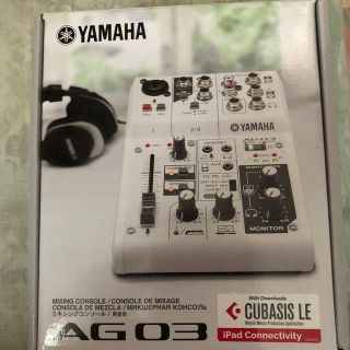 ヤマハ(ヤマハ)のYAMAHA AG03(オーディオインターフェイス)