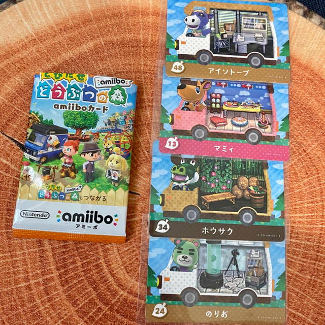 任天堂(ニンテンドウ)のとびだせどうぶつの森amiibo マミィ　セット エンタメ/ホビーのアニメグッズ(カード)の商品写真