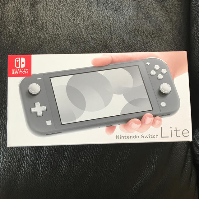 Nintendo Switch lite グレー購入後しばらく使っていません