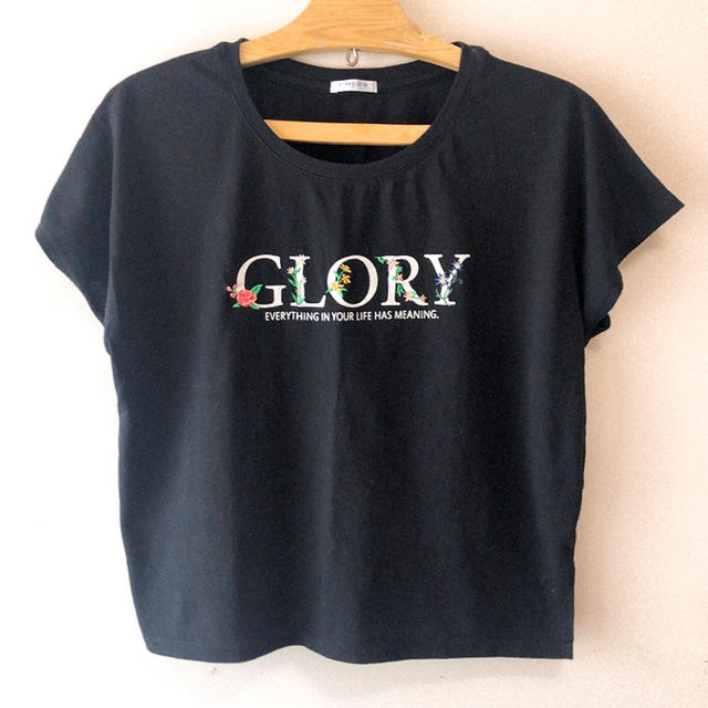 HONEYS(ハニーズ)の【美品】Honeys ブラック トップス レディースのトップス(Tシャツ(半袖/袖なし))の商品写真