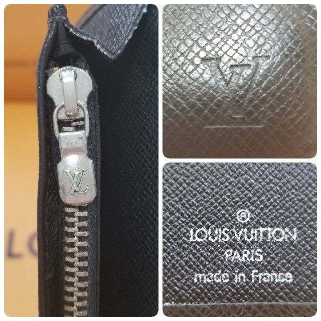 LOUIS VUITTON(ルイヴィトン)の【美品⭐️本物！】 ルイヴィトン 定価８万円 タイガ ブラザ ジッピー 長財布 メンズのファッション小物(長財布)の商品写真