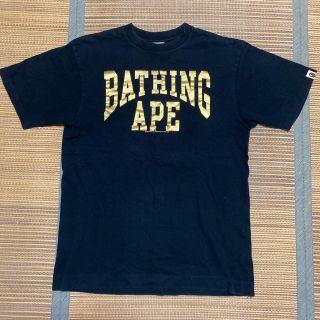 アベイシングエイプ Tシャツ・カットソー(メンズ)(ゴールド/金色系