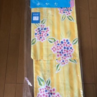 浴衣　新品　紫陽花柄(浴衣)