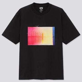 ユニクロ(UNIQLO)のXXS：米津玄師 UT グラフィックTシャツ（半袖・オーバーサイズフィット）黒(Tシャツ/カットソー(半袖/袖なし))