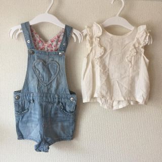 エイチアンドエム(H&M)のH&M 女の子セット夏用 80cm(シャツ/カットソー)