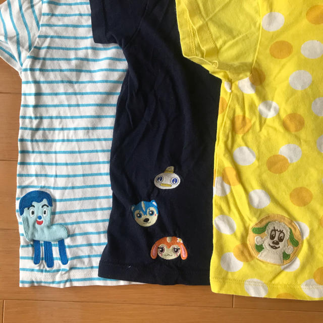 UNIQLO(ユニクロ)の【まみ様特別価格】UNIQLO   Eテレ Tシャツ 3枚セット キッズ/ベビー/マタニティのキッズ服男の子用(90cm~)(Tシャツ/カットソー)の商品写真