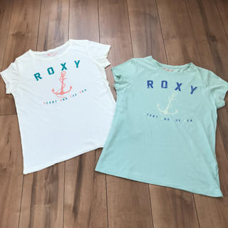 ロキシー(Roxy)のROXY Tシャツ 2枚 色違い 150 USED(Tシャツ/カットソー)