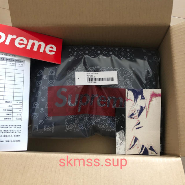 Supreme(シュプリーム)のSupreme Paisley Grid Chino Pant Navy 32 メンズのパンツ(チノパン)の商品写真