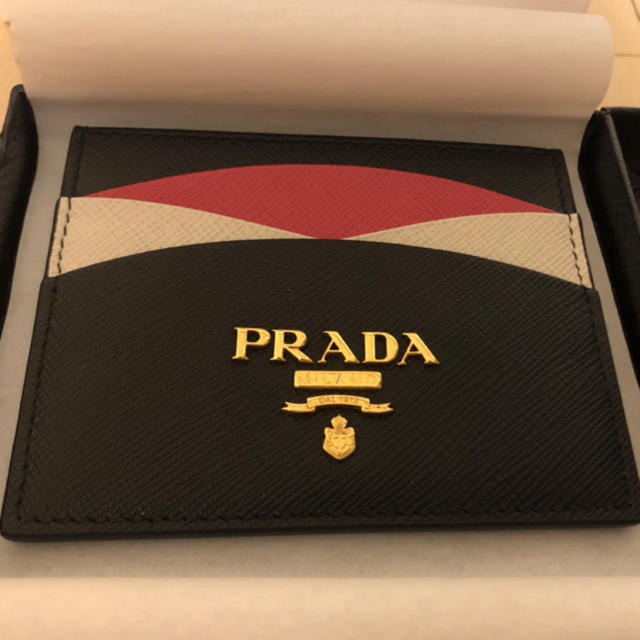 PRADA(プラダ)のPRADA サフィアーノレザー カードホルダー レディースのファッション小物(名刺入れ/定期入れ)の商品写真