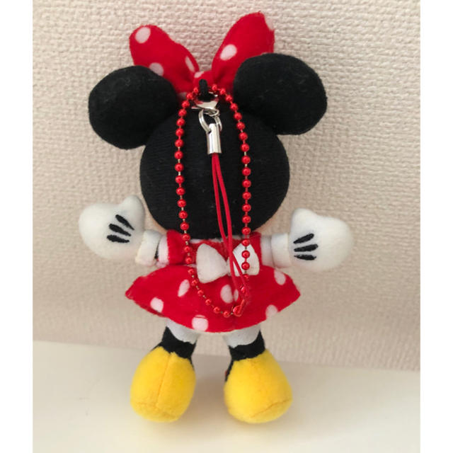 Disney(ディズニー)の【専用】ミニーマウス　ぬいぐるみキーホルダー レディースのファッション小物(キーホルダー)の商品写真