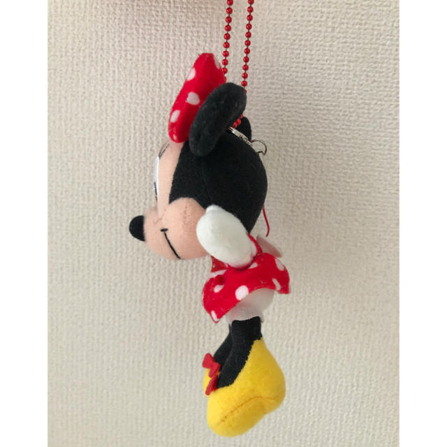 Disney(ディズニー)の【専用】ミニーマウス　ぬいぐるみキーホルダー レディースのファッション小物(キーホルダー)の商品写真