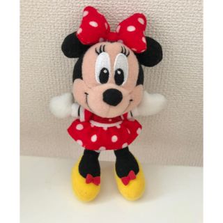 ディズニー(Disney)の【専用】ミニーマウス　ぬいぐるみキーホルダー(キーホルダー)