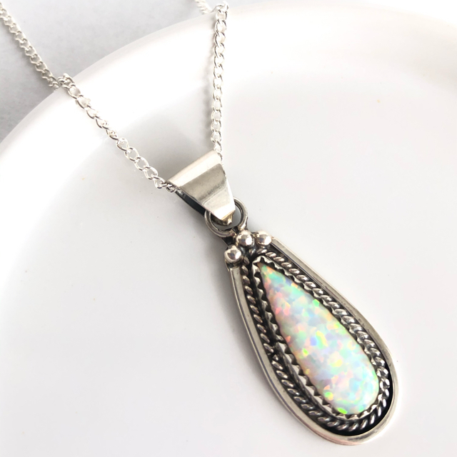 Opal necklace