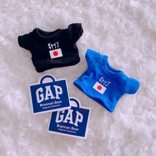 ギャップ(GAP)のGAP★ガチャガチャ　Tシャツ黒(キャラクターグッズ)