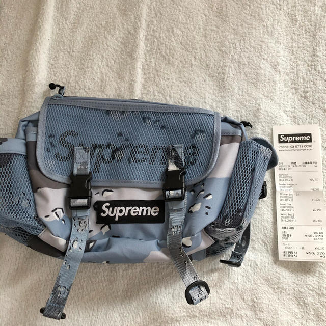 Supreme 20SS Waist Bag Camo 美品