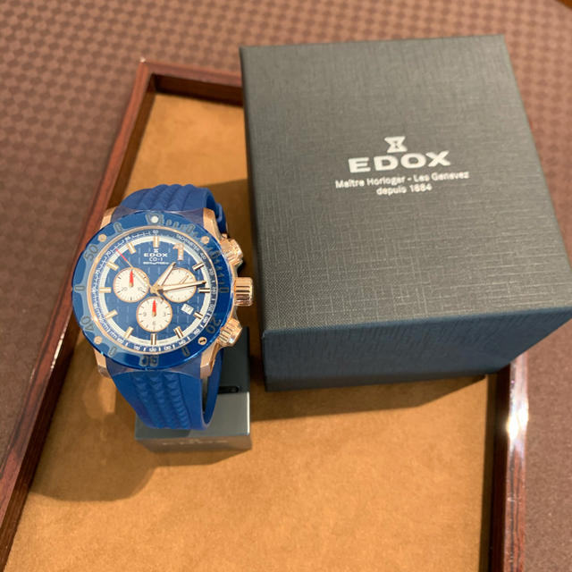 税込】 EDOX エドックス EDOX 限定品 クロノオフショア1 腕時計(アナログ)