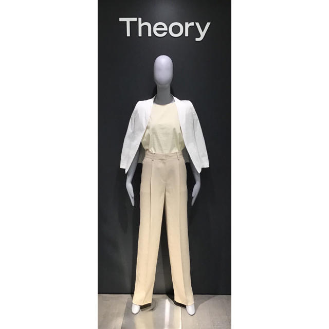 theory - Theory 19ss リネンジャケット ホワイトの通販 by yu♡'s 