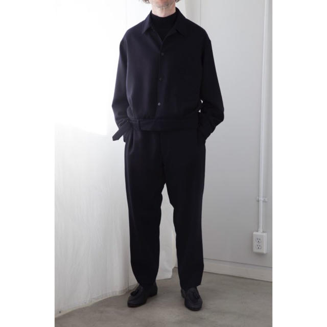 【最安値】19aw comoli ウールサージ セットアップ