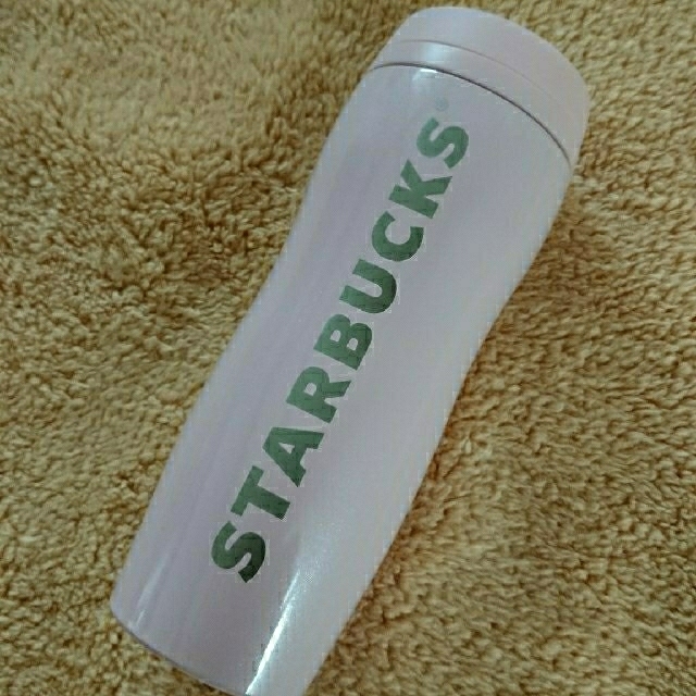 Starbucks Coffee(スターバックスコーヒー)のスタバ ステンレスボトル パールピンク 355ml インテリア/住まい/日用品のキッチン/食器(タンブラー)の商品写真