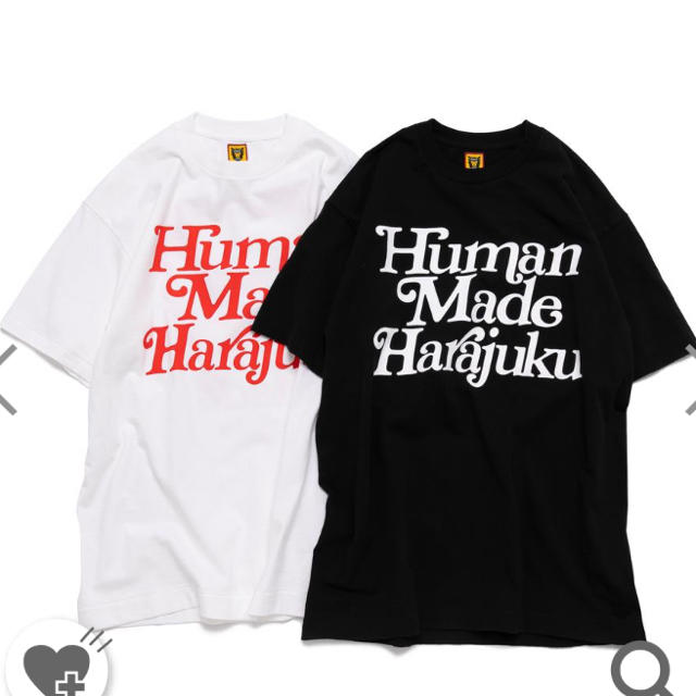 human made×girls don't cry Tシャツ白S