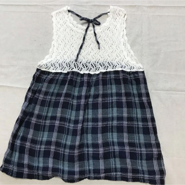 Biquette(ビケット)のビケット チュニックワンピース 130 ③ キッズ/ベビー/マタニティのキッズ服女の子用(90cm~)(Tシャツ/カットソー)の商品写真