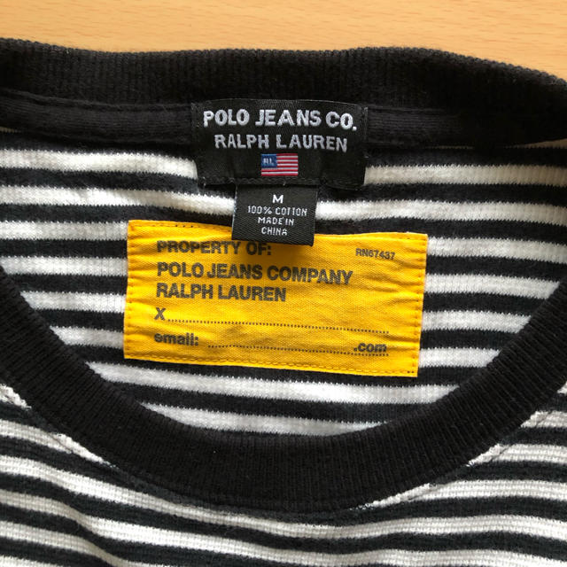 Ralph Lauren(ラルフローレン)のPOLO JEANSポロジーンズ　ボーダーロンT メンズのトップス(Tシャツ/カットソー(七分/長袖))の商品写真