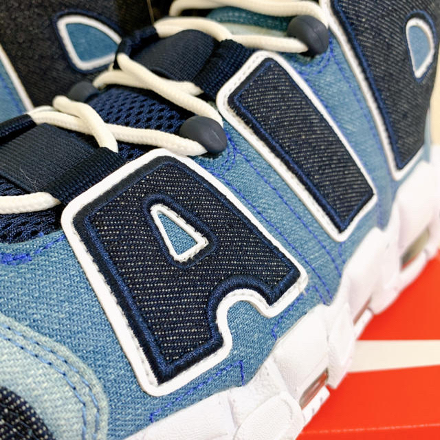 NIKE(ナイキ)のNIKE モアテン MORE UPTEMPO デニム 26.5cm メンズの靴/シューズ(スニーカー)の商品写真