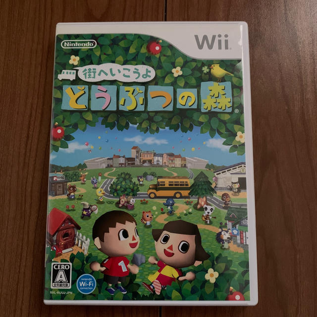 街へいこうよ どうぶつの森 Wii エンタメ/ホビーのゲームソフト/ゲーム機本体(家庭用ゲームソフト)の商品写真