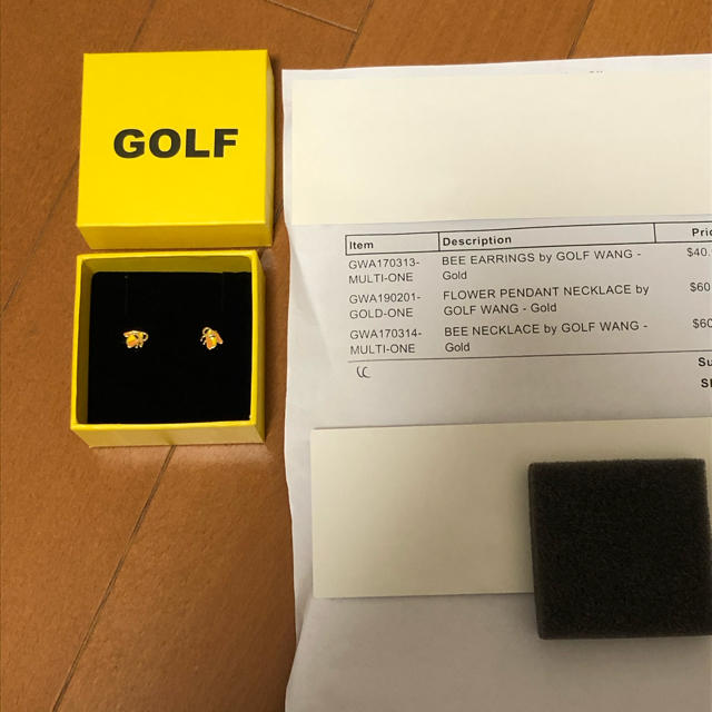 GOLF WANG ピアス 卸し売り購入 www.gold-and-wood.com