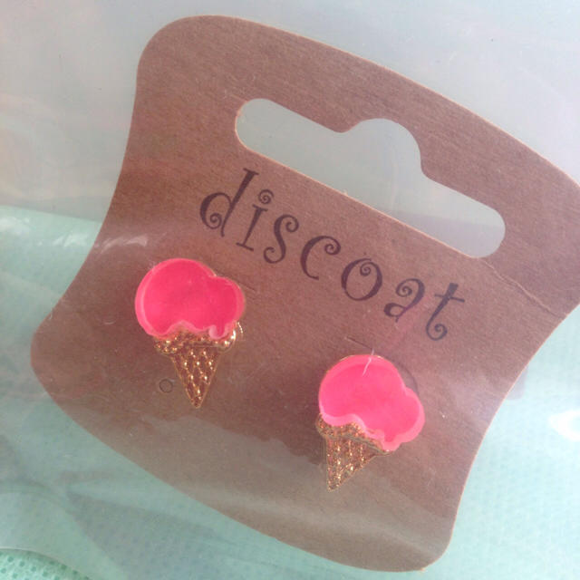 Discoat(ディスコート)のアイスのピアス レディースのアクセサリー(ピアス)の商品写真