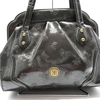 アナスイ(ANNA SUI)のアナスイ ハンドバッグ ダークグレー ラメ(ハンドバッグ)