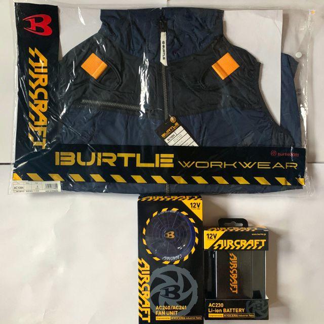 L フルセット！BURTLE AIR CRAFT NV 空調服 ベスト 送料込み - www ...