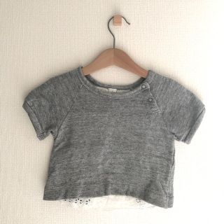 シップスキッズ(SHIPS KIDS)のships 80㌢半袖トレーナーキャミ付き✨✨(Tシャツ/カットソー)