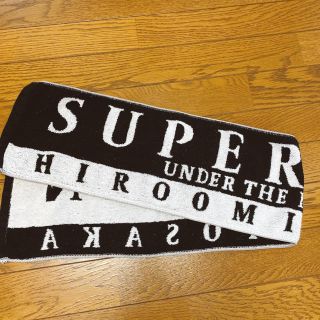 サンダイメジェイソウルブラザーズ(三代目 J Soul Brothers)のマフラータオル　台湾　登坂広臣　super moon hiroomitosaka(ミュージシャン)