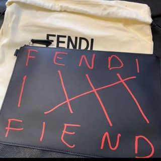 フェンディ(FENDI)の【FENDI】新品未使用 FENDI×FENDI クラッチバッグ 入手困難(セカンドバッグ/クラッチバッグ)